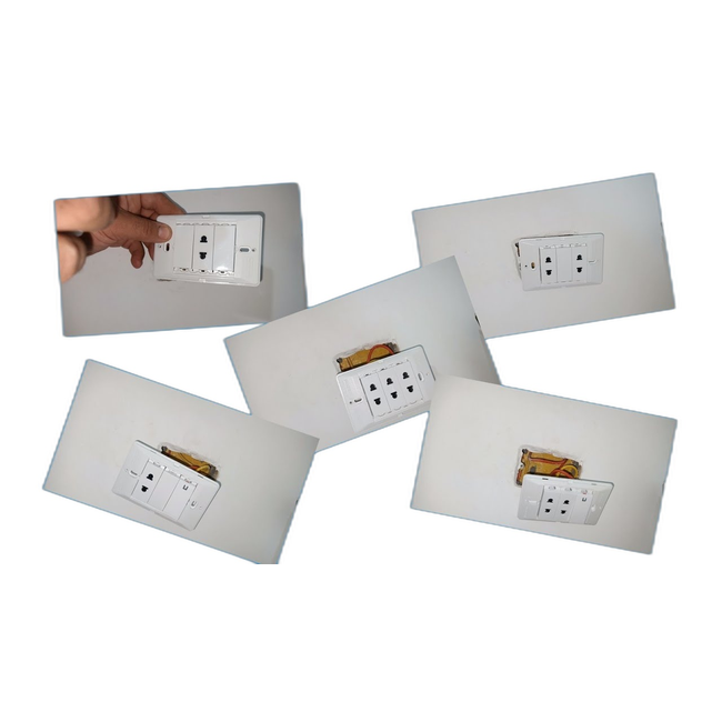 Makassi - - كادر بدون شريط مربع (وصلة كهرباء 4برايز) - ALH1-52 - Salameh Tools Lebanon