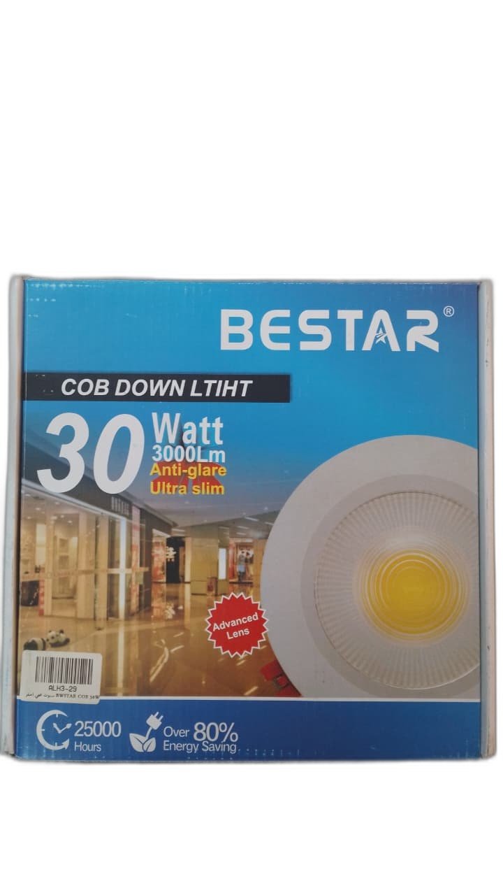 Makassi - - سبوت مخفي ابيض+ اصفر BWSTAR COB+MAX 30W - ALH3-29 - Salameh Tools Lebanon