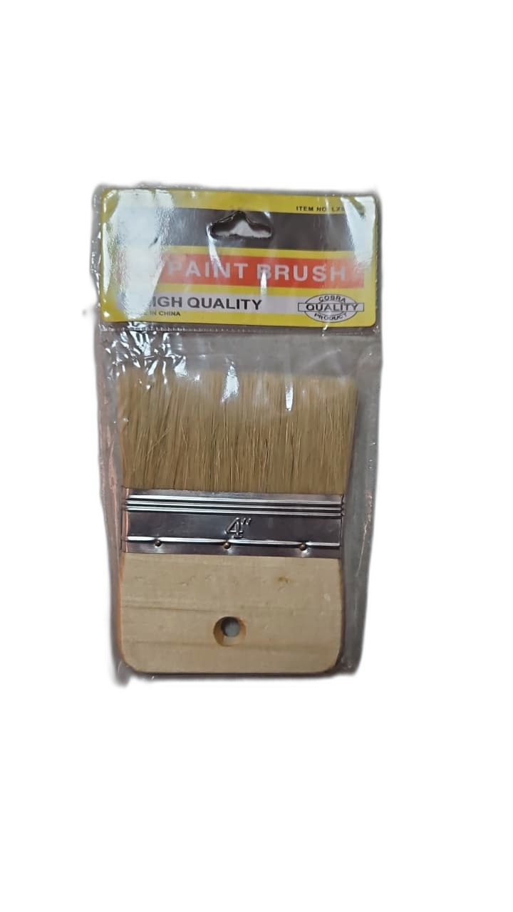 Makassi - - فرشاية دهان بيد خشبية 4" - AKL15-2 - Salameh Tools Lebanon