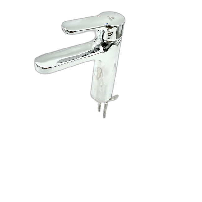Makassi - - خلاط مغسلة مربع كروم 6633-2L - HS2-1 - Salameh Tools Lebanon