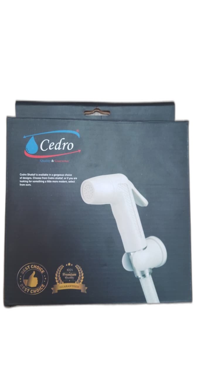 Makassi - - مجموعة شطافة بلاستيك ابيض CEDRO - HS5-9 - Salameh Tools Lebanon