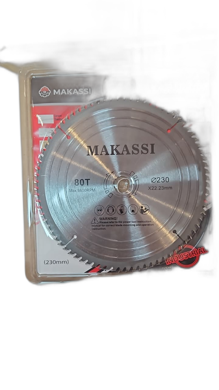 Makassi - - ديسك خشب 23سم 230MM*80T*22.23 - MKS005-86-1 - Salameh Tools Lebanon