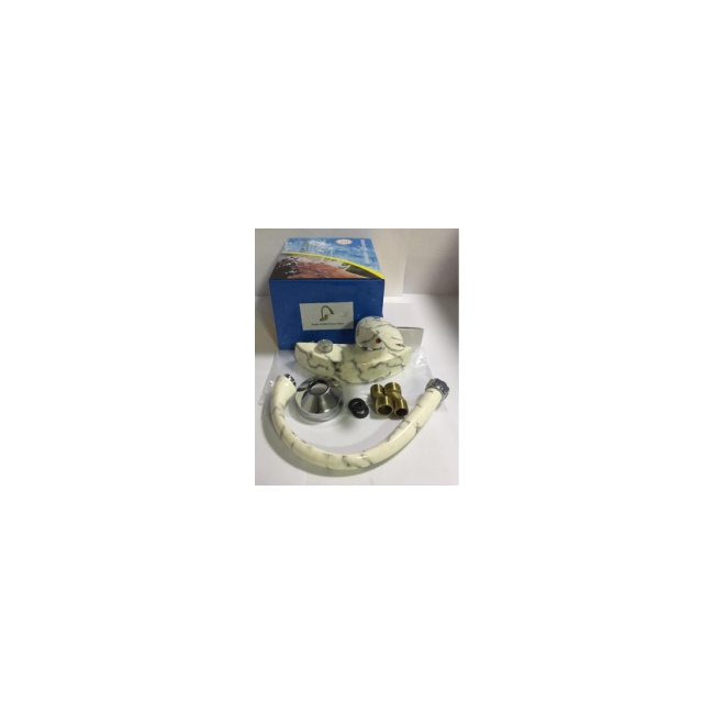 Makassi - - خلاط مجلى جنب فيتاس عضم لون ابيض - MKS094-6WHITE - Salameh Tools Lebanon