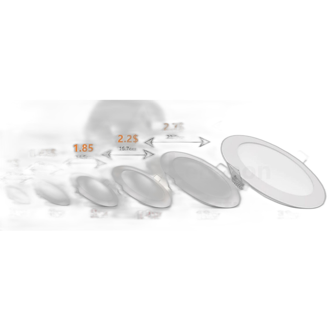 Makassi - - سبوت مخفي ابيض 9W - MT060-6W - Salameh Tools Lebanon