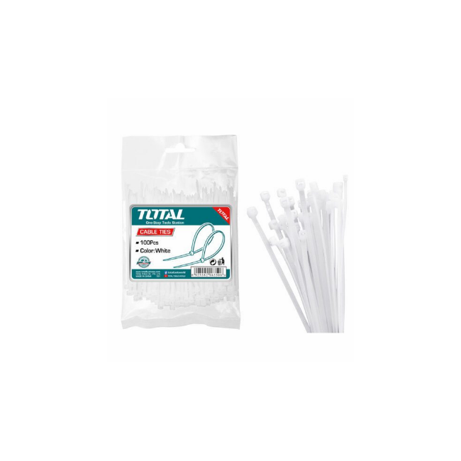 Makassi - - رباط بلاستيك ابيض 4.8*50سم - SG61-2W - Salameh Tools Lebanon