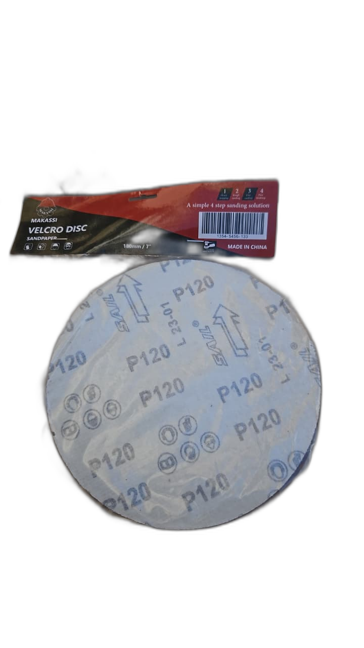Makassi - - 7" P120 ورق حف - SG65-42 - Salameh Tools Lebanon
